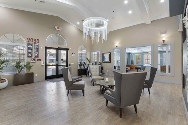 Clubhouse with modern amenities at Destinations Pebble Apartments offering luxury features for residents
