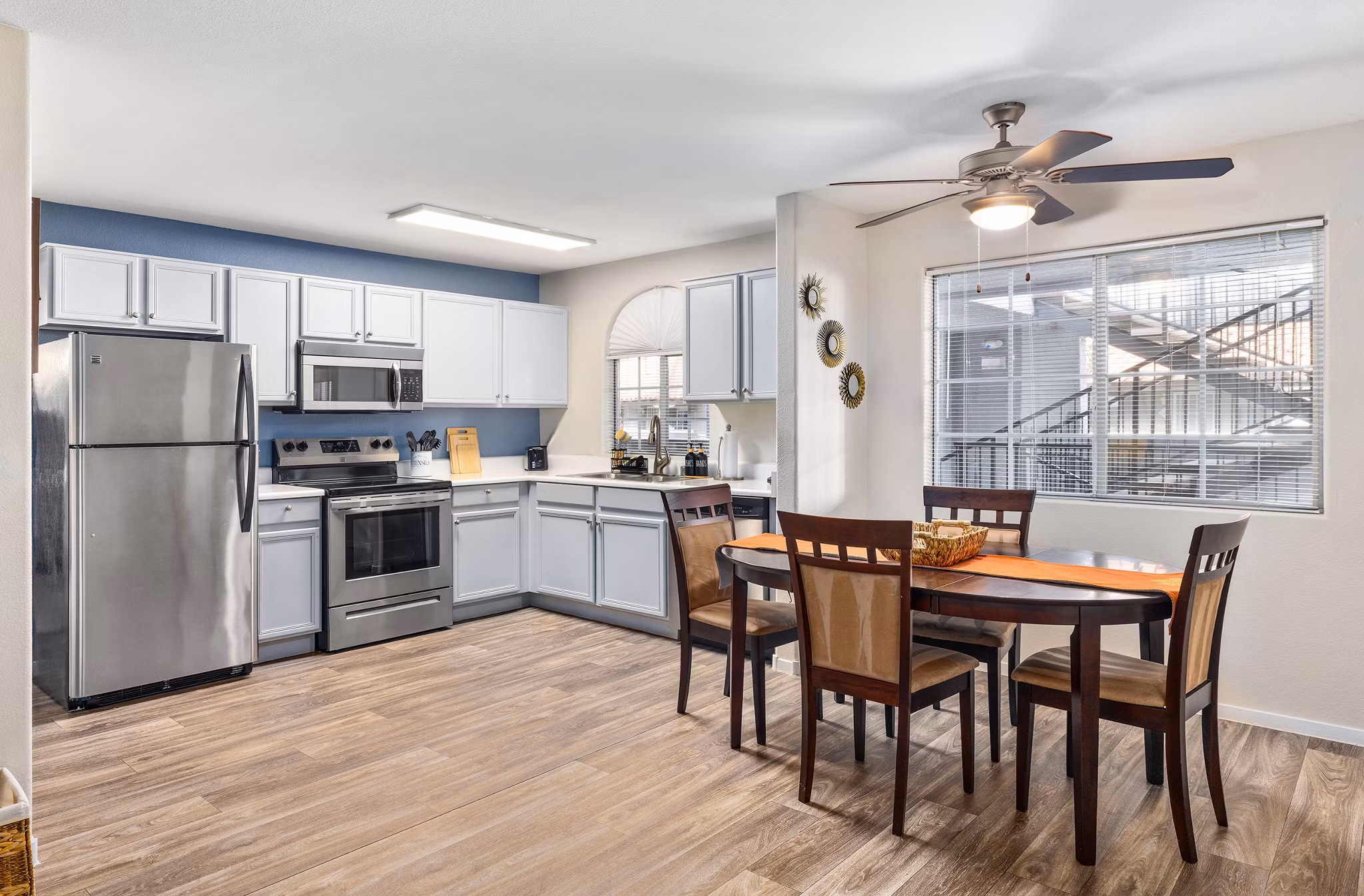 dining room at Destination Pebble - TRS Apartments 
