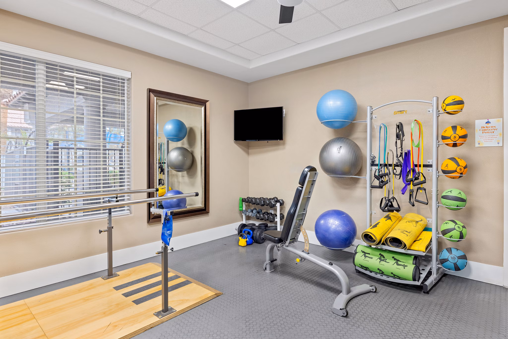 fitness center at Destination Pueblo - TRS Apartments 