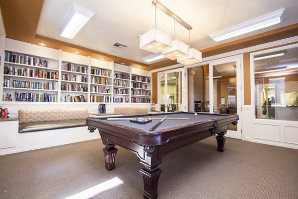 game room at Destinations Spring Valley Apartments