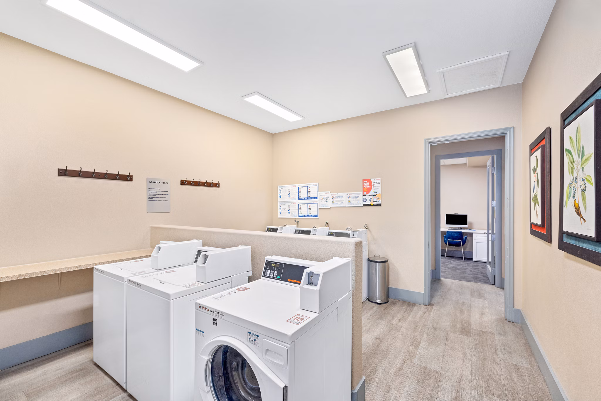 laundry facility at Destinations Spring Valley Apartments 