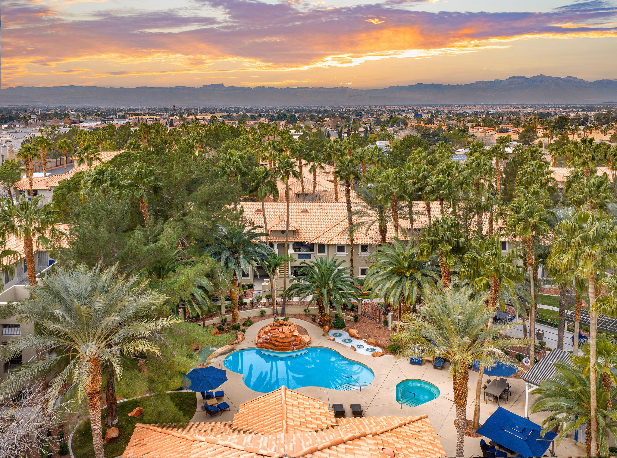view at Destinations Spring Valley Apartments 