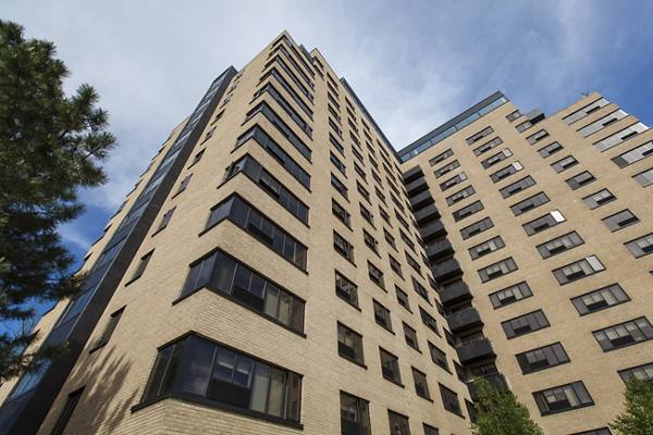exterior at Archer Tower Apartments