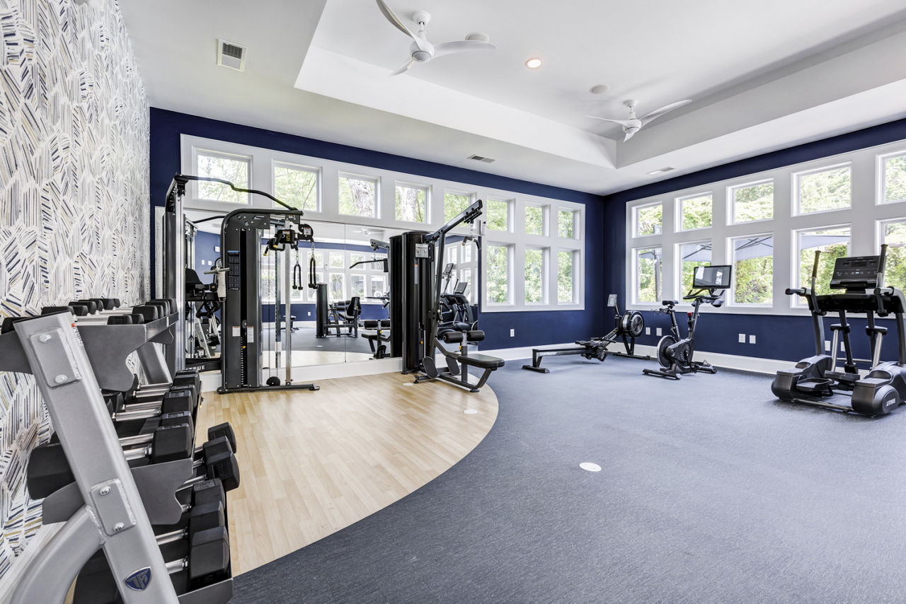 Gym at Avana Lake Norman (1 of 5)