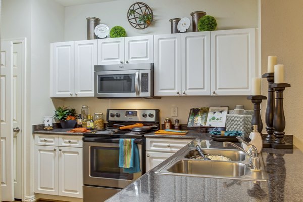 kitchen at Estates at Memorial Heights Apartments