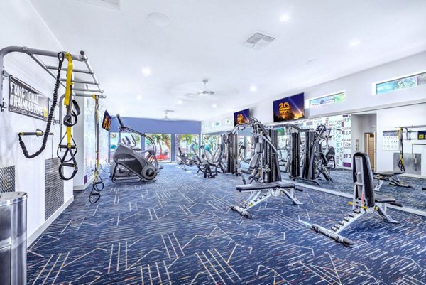 fitness center at Montego Bay Apartments