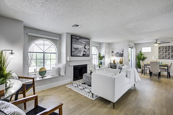 living room at Montego Bay Apartments