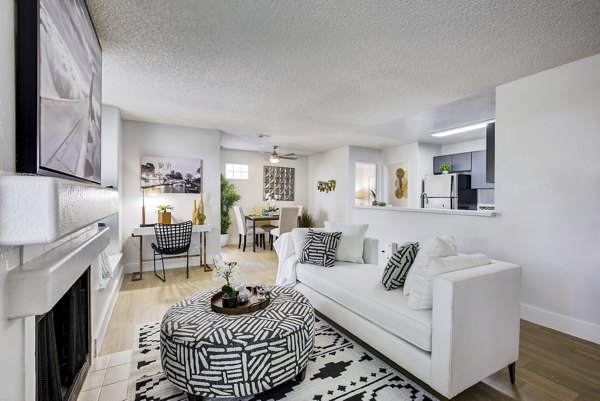 living room at Montego Bay Apartments