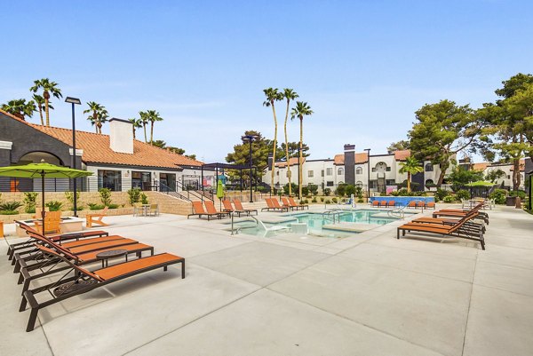 pool at Bay Court at Montego Bay Apartments