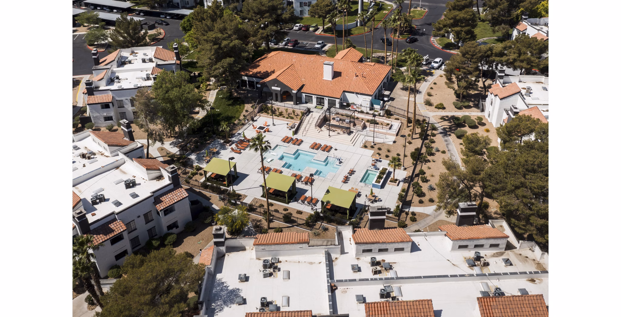 Modern luxury apartment view at Montego Bay Apartments