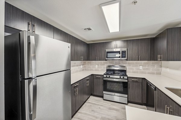 kitchen at Colton Apartments