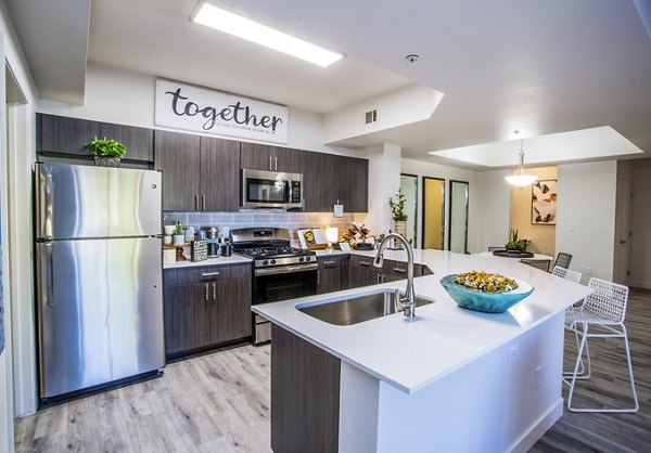 kitchen at Colton Apartments