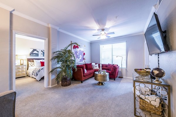 living room at Alanza Place Apartments