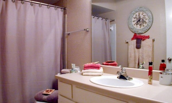 bathroom at Sendera at Greenway Apartments