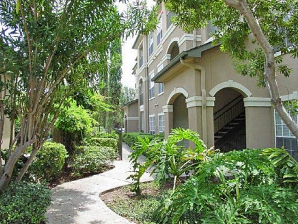 exterior at The Boulevard Apartments