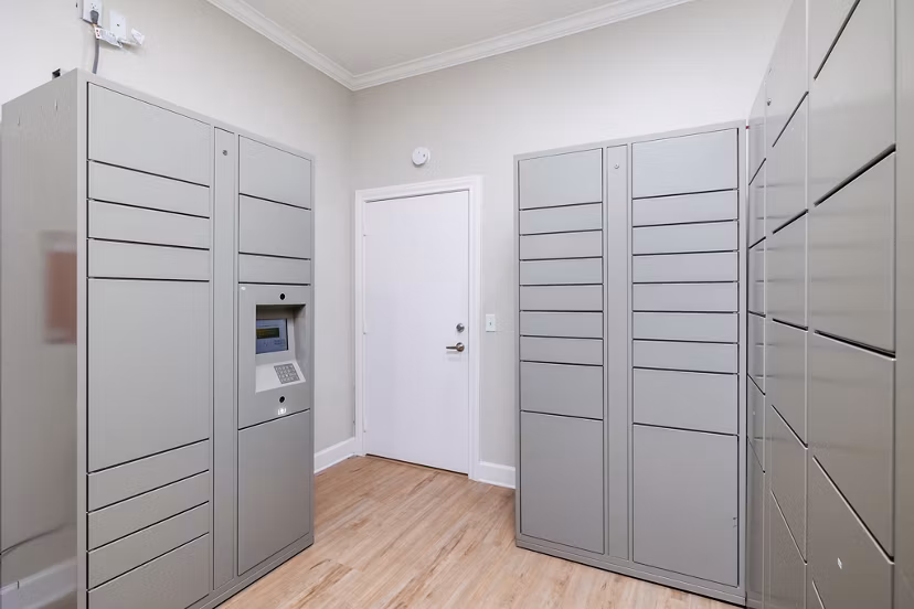 mail room at Clear Creek Meadows Apartments