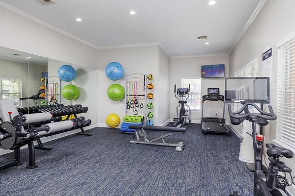 fitness centerat Clear Creek Meadows Apartments

