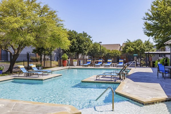 Inviting outdoor pool at Clear Creek Meadows Apartments