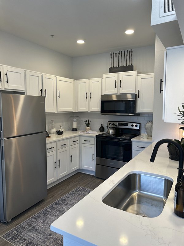 kitchen at Paramount at Kingwood Apartments