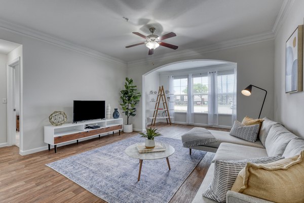 living room at South Bay Apartments 