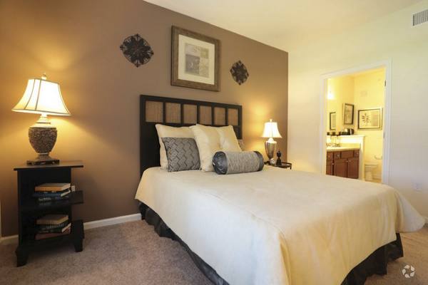 bedroom at Pebble Creek Ranch Apartments
