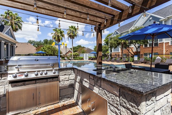 grill area at Avana Sugar Land Apartments