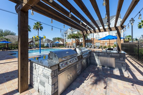 grill area at Avana Sugar Land Apartments