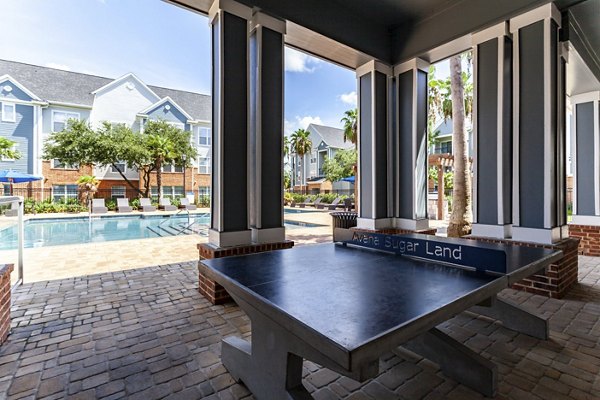 recreational area at Avana Sugar Land Apartments