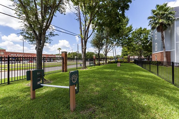 dog park at Avana Sugar Land Apartments