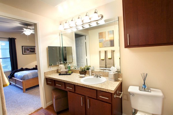 bathroom at West End Apartments