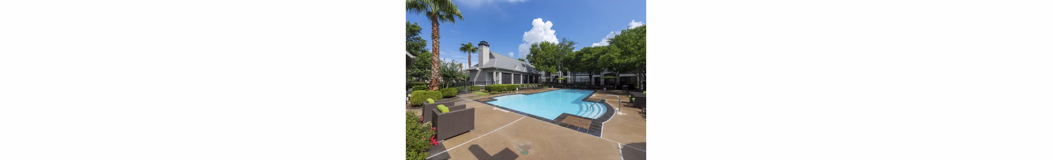 Relaxing poolside experience at West End Apartments, featuring luxury amenities and modern design in a vibrant community