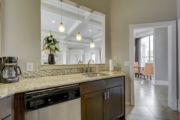 Kitchen at Terrazzo Apartments