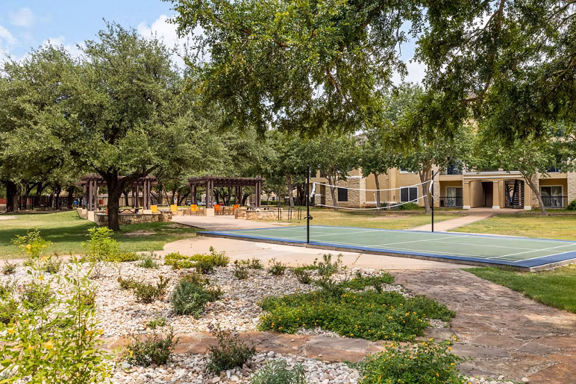 sport court at Terrazzo Apartments
