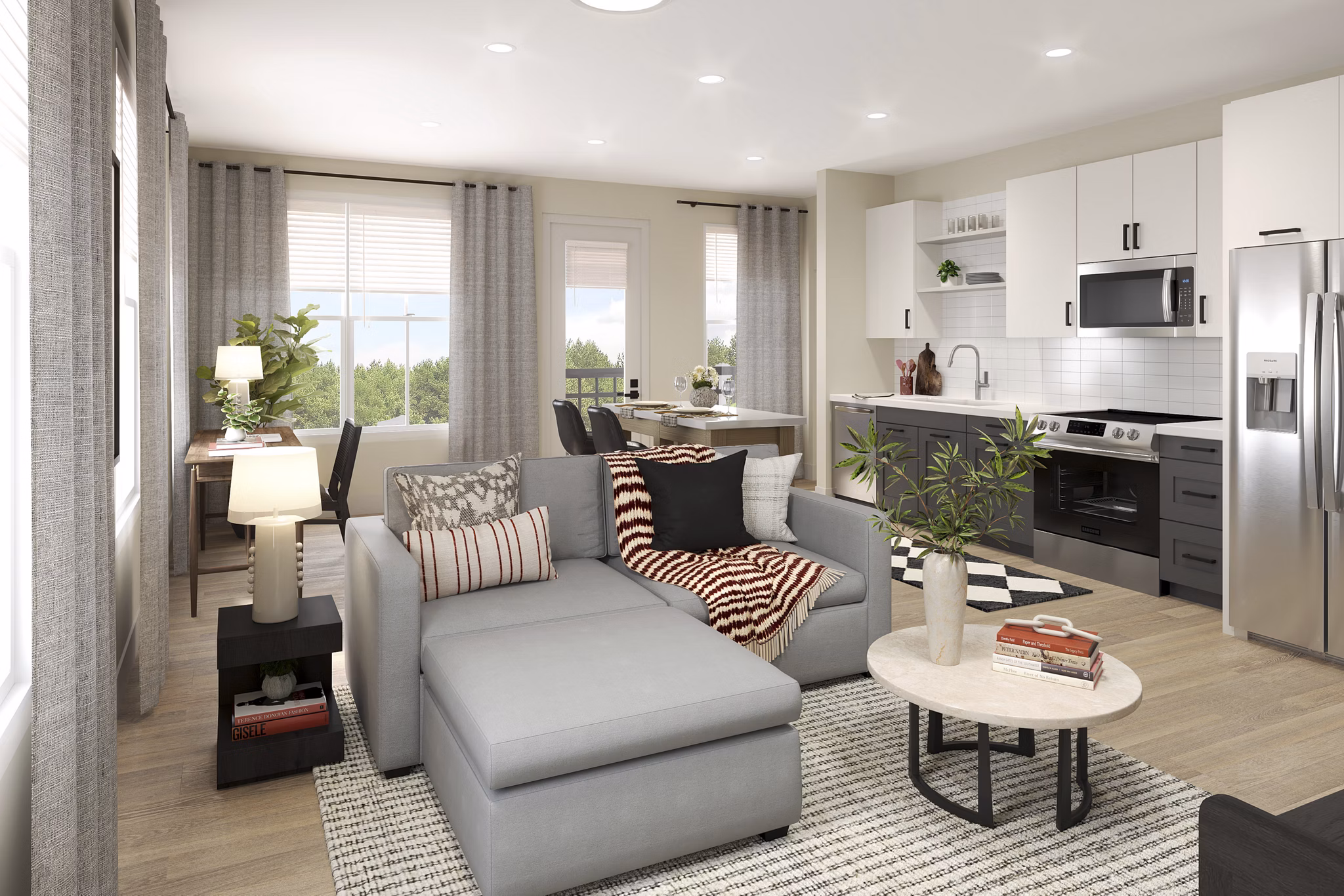 rendering at The Arrowood Apartments