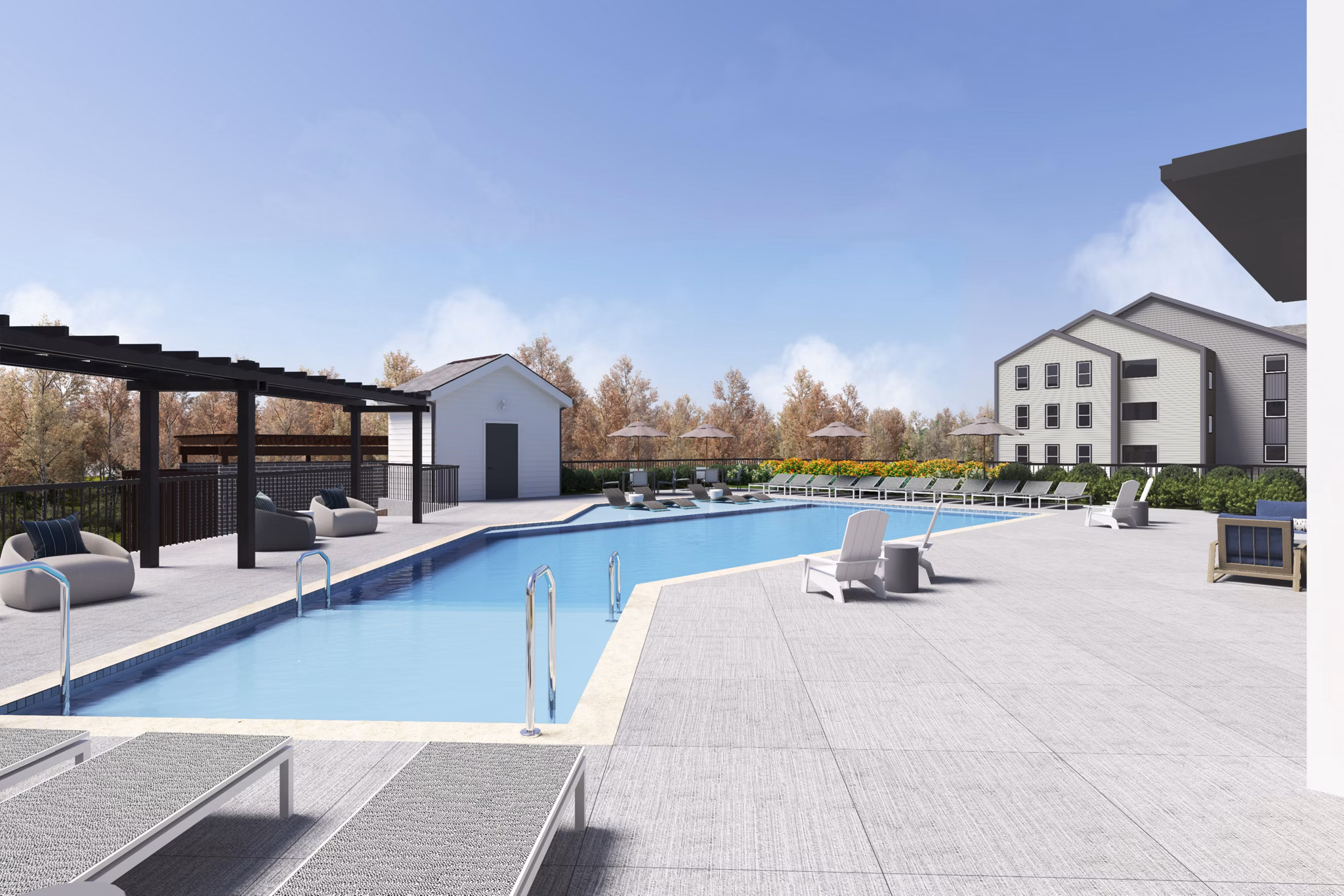 rendering at The Arrowood Apartments