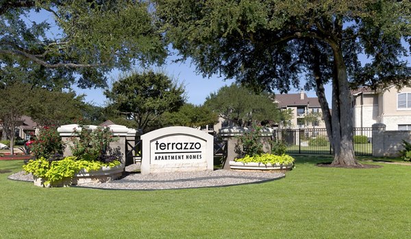 sign at Terrazzo Apartments