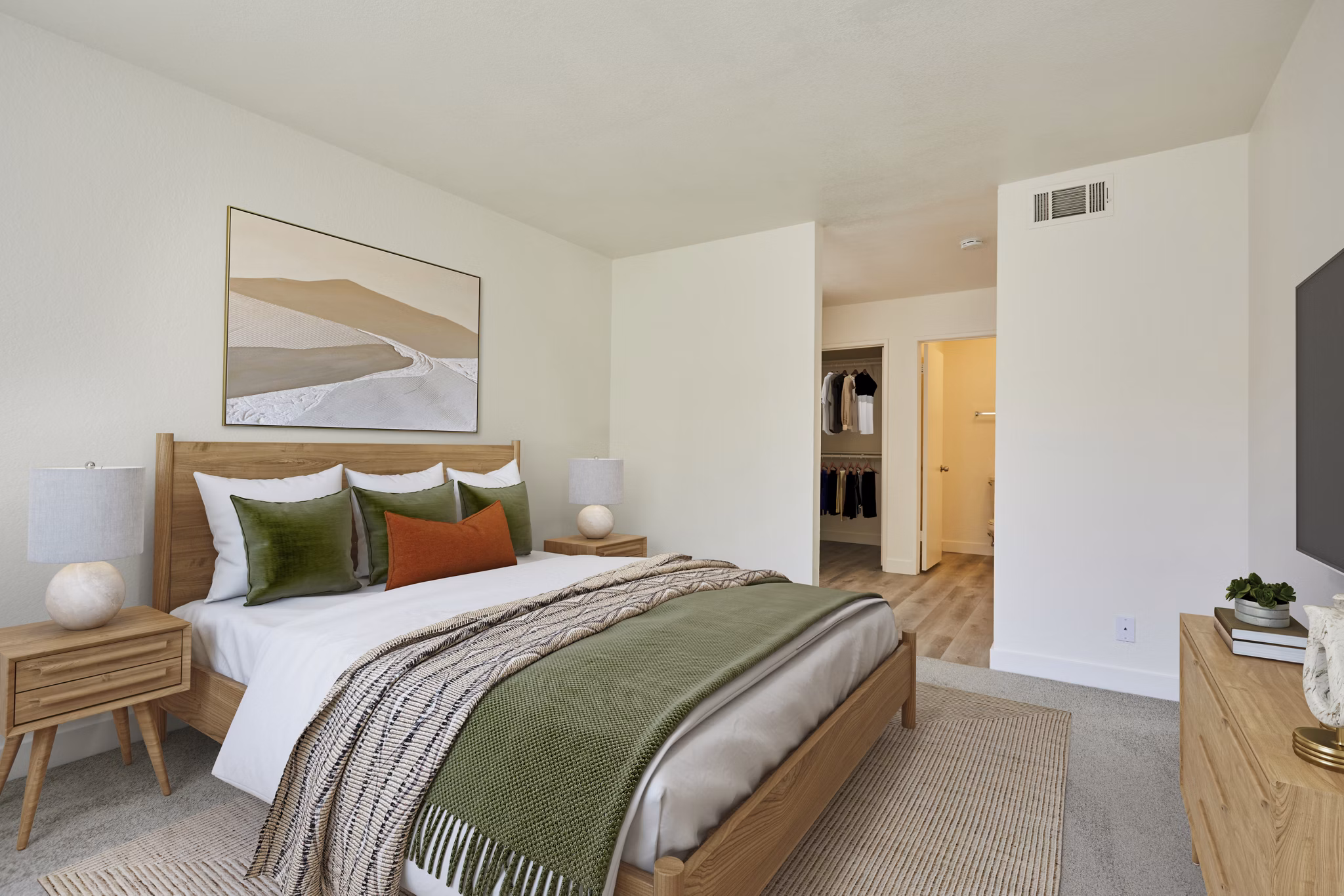 Bedroom at Diamond Park Apartments