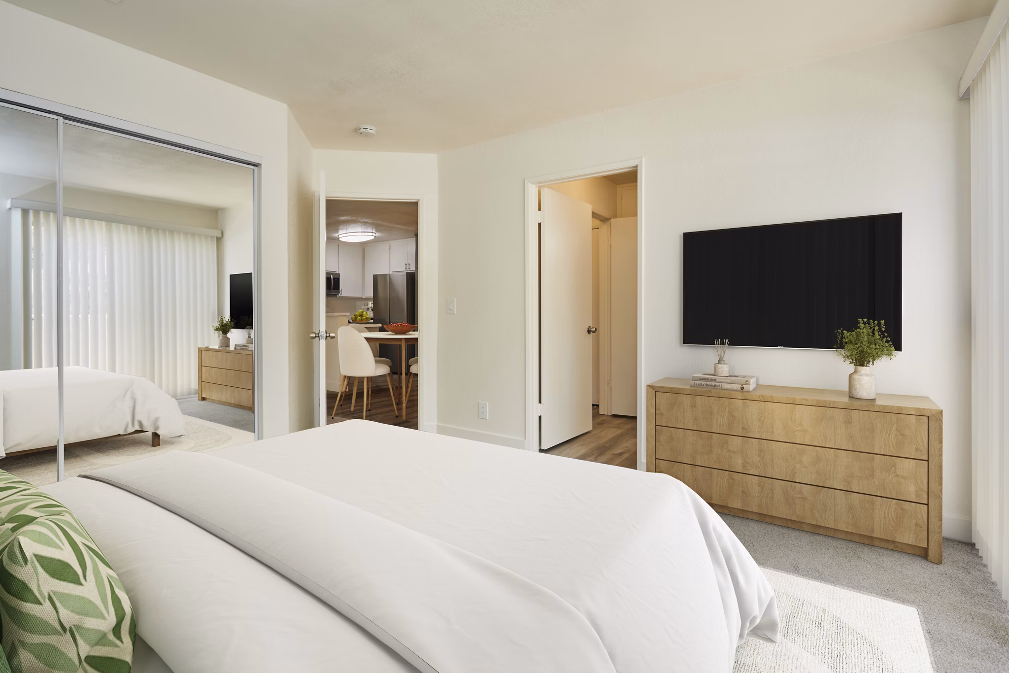 Bedroom at Diamond Park Apartments