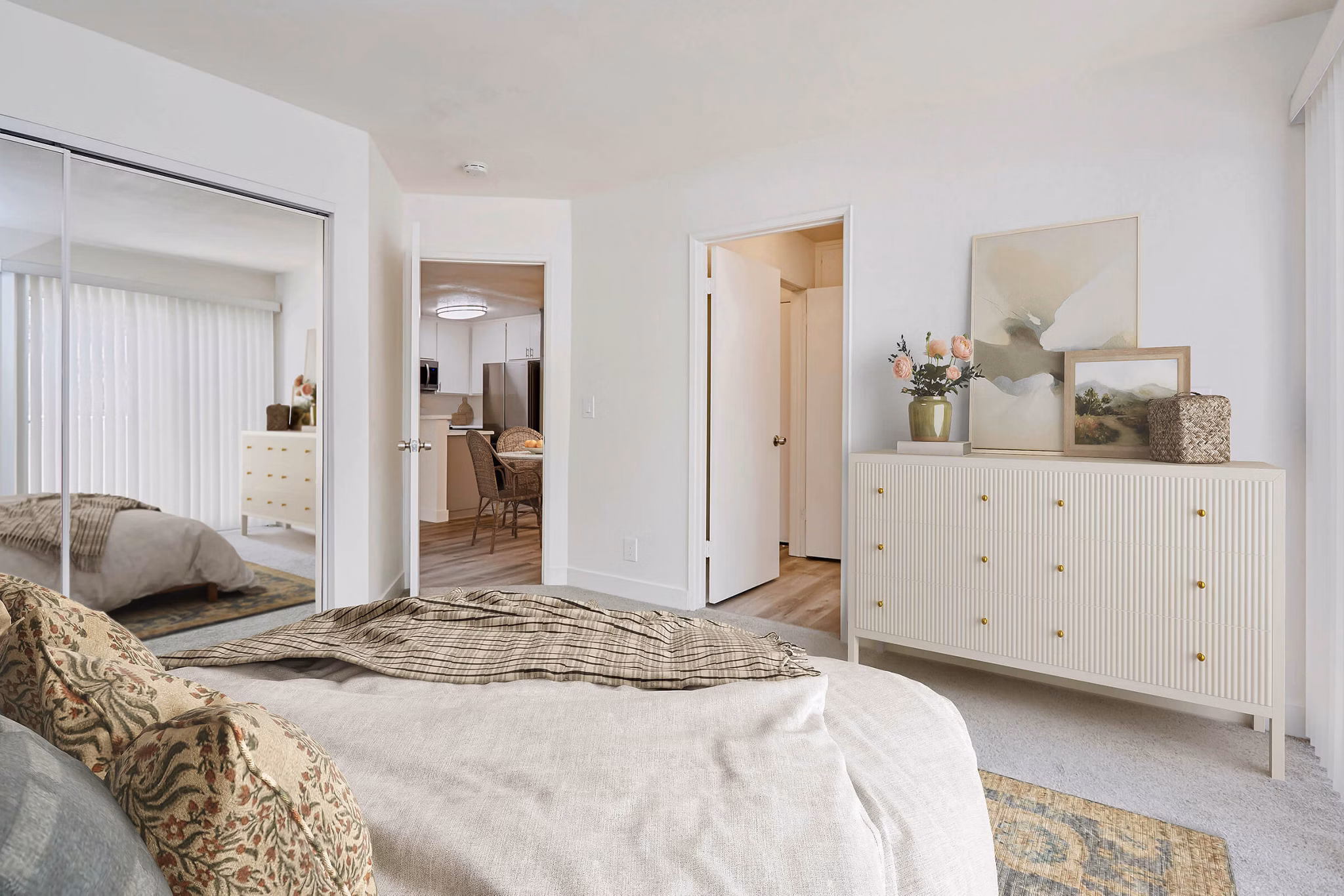 Bedroom at Diamond Park Apartments