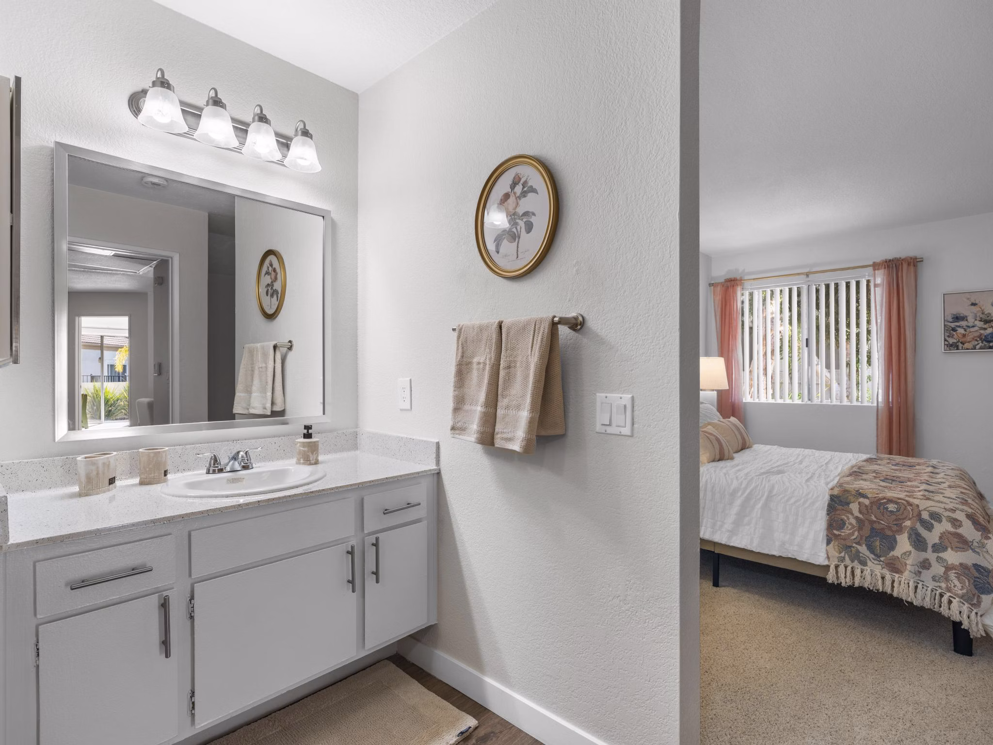 Bathroom at Diamond Park Apartments