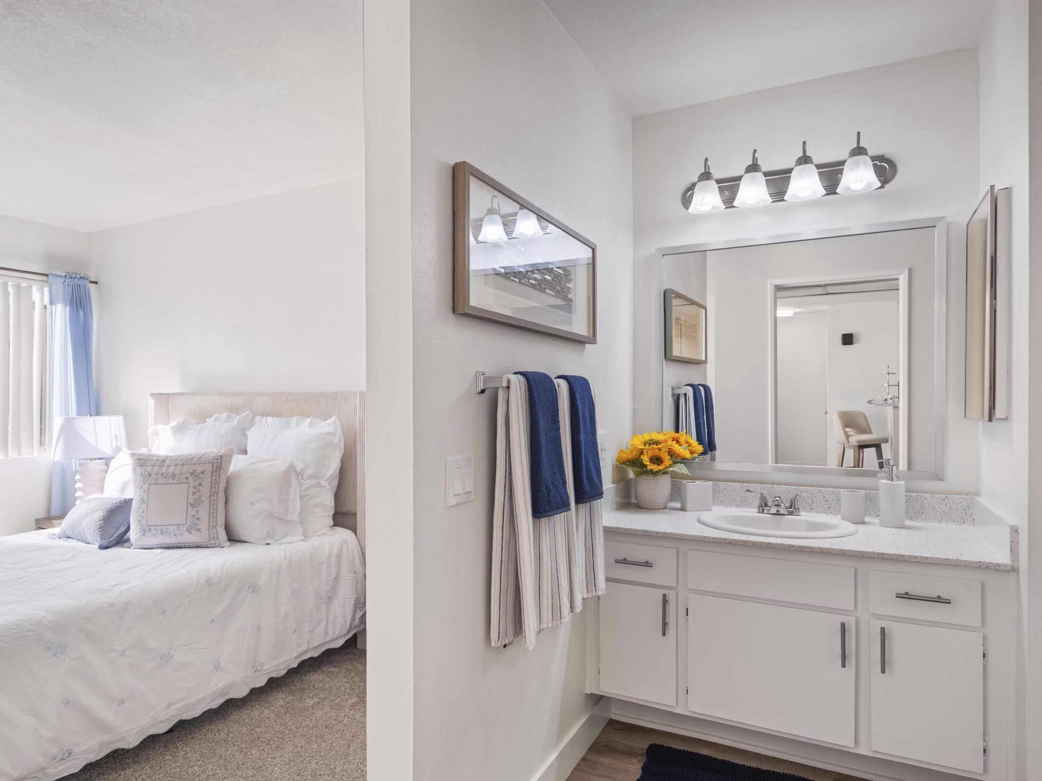 Bathroom at Diamond Park Apartments