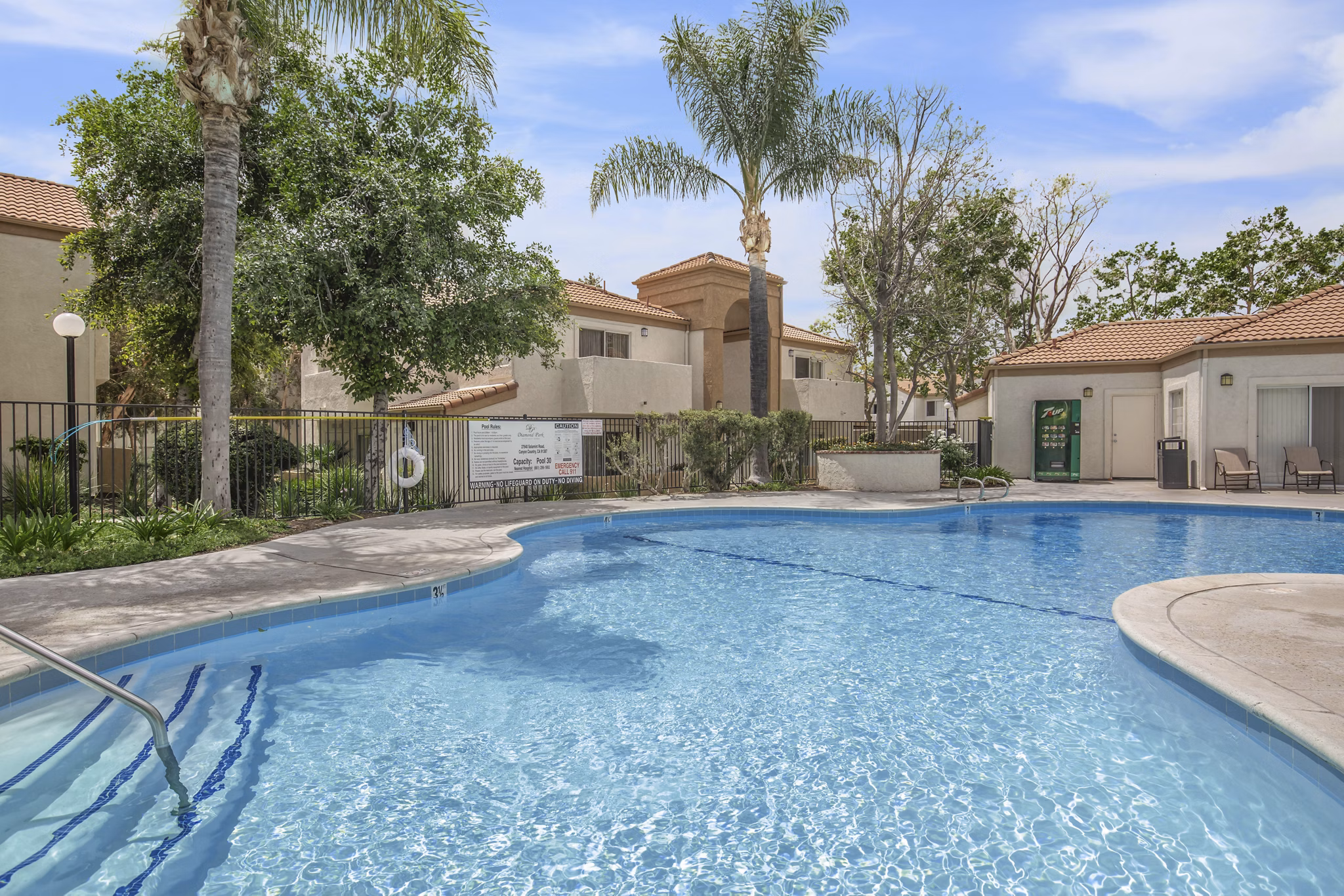 Pool at Diamond Park Apartments