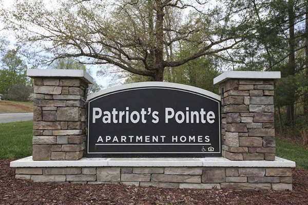 signage at Patriots Pointe Apartments