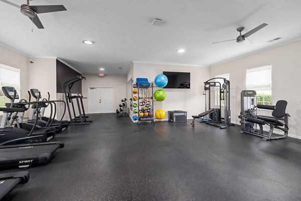 fitness center at Patriots Pointe Apartments 