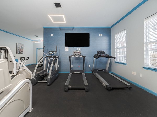 fitness center at Patriots Pointe Apartments