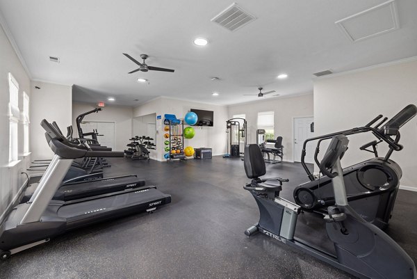 fitness center at Patriots Pointe Apartments 