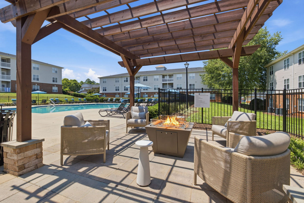 Grill area at Patriots Pointe (1 of 2)