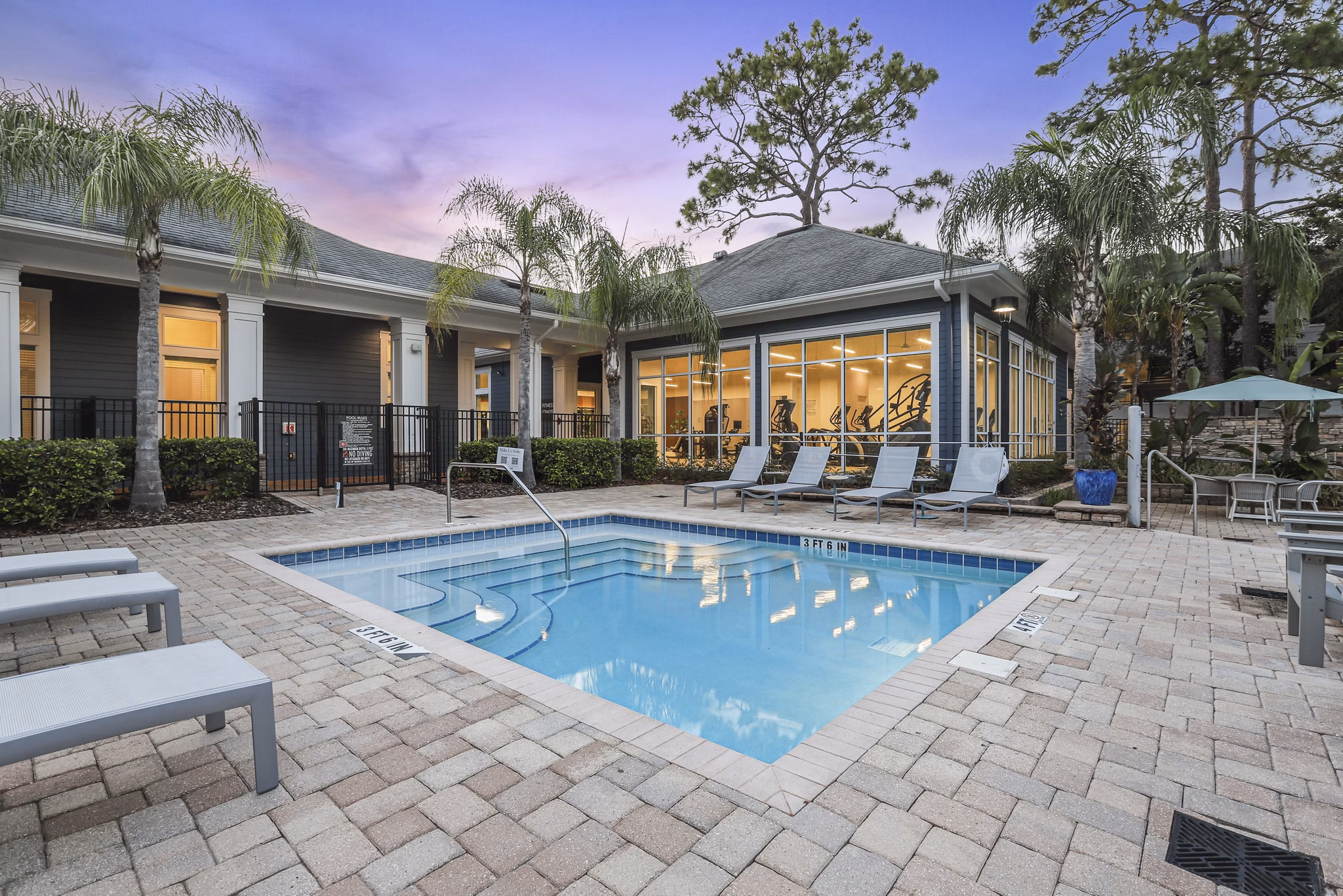 pool at Lantower Cypress Creek Apartments