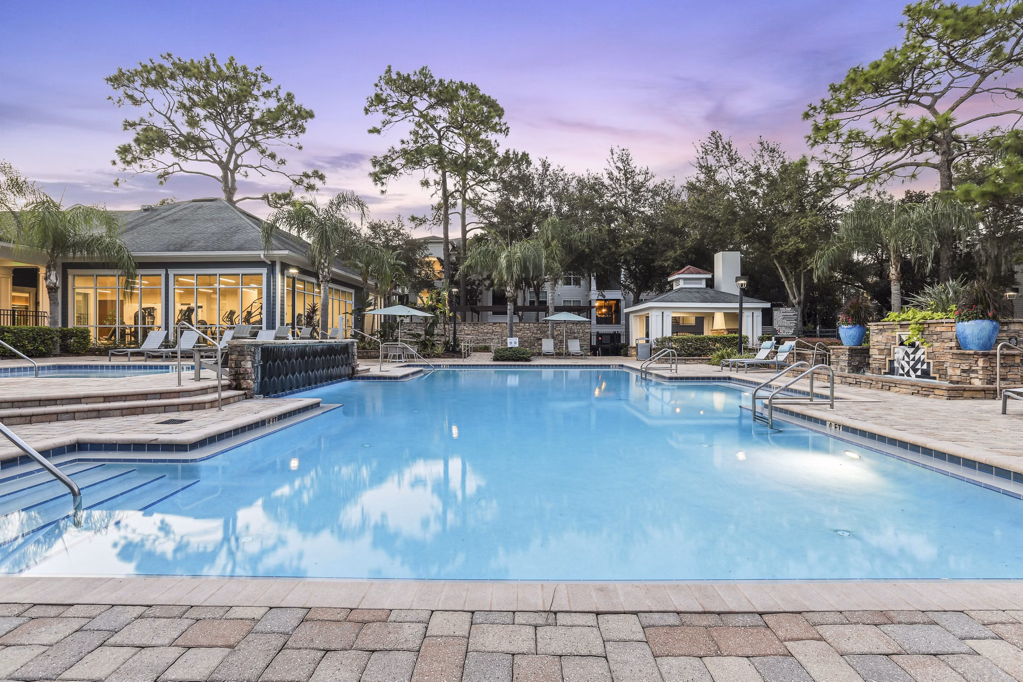 pool at Lantower Cypress Creek Apartments