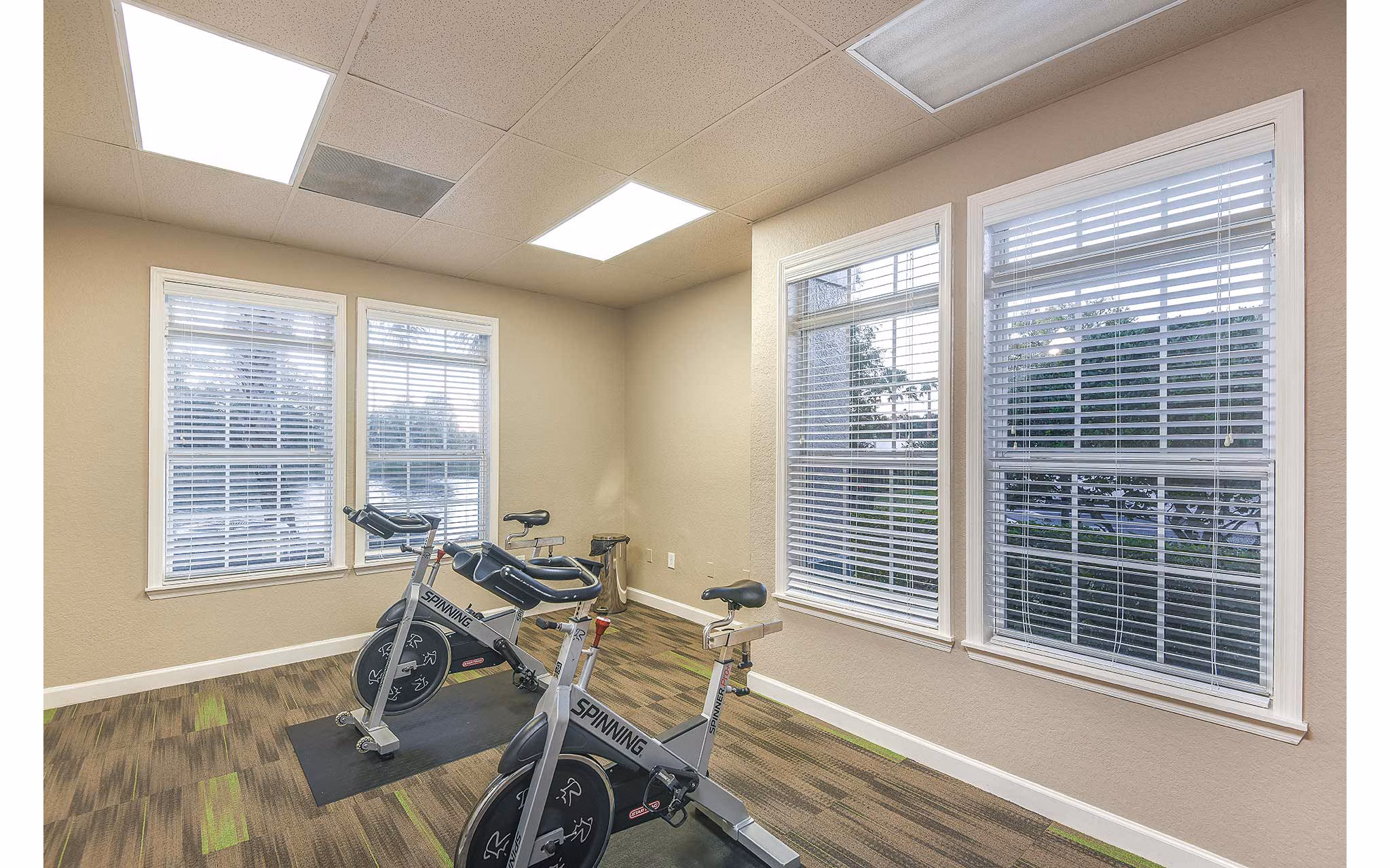 fitness center at Villas at Gateway Apartments